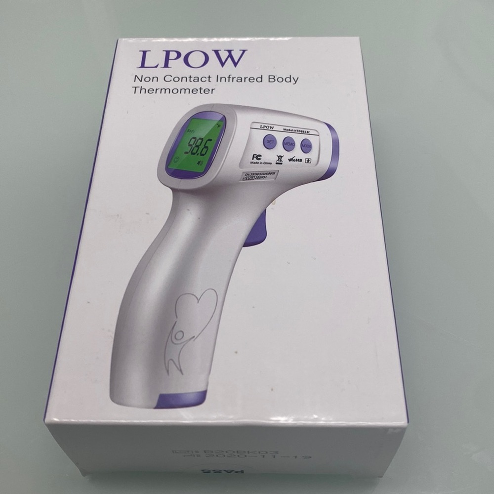 LPOW Non Contact Infrared Body Thermometer